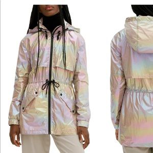 Noize Tanzanite Matilda Hooded Windbreaker Jacket